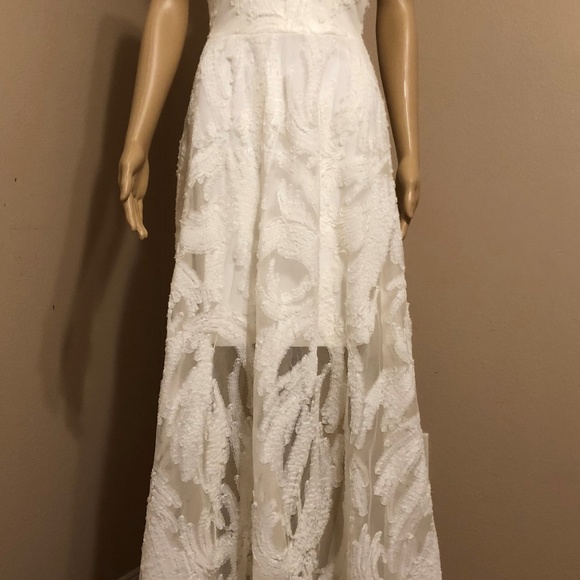 DRESS THE POPULATION MARLENE EMBROIDERED Sz XS - Picture 3 of 9